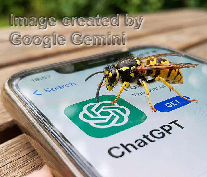 Google Gemini Wasp Image